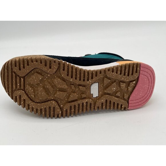 The North Face Womens Size 7 Right Boot Teal/Black With Pink Laces Durable Grip - Picture 6 of 7